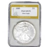 1989 Silver Eagle PGA MS70