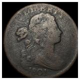 1801 Draped Bust Large Cent LIGHTLY  CIRCULATED