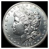1892-CC Silver Morgan Dollar CHOICE AU