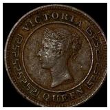 1870 Ceylon Copper 1/4 Cent