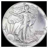 1987 Silver American Eagle $1 SUPERB GEM BU
