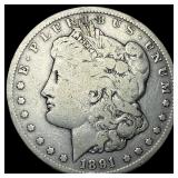 1891-CC Silver Morgan Dollar NICELY  CIRCULATED