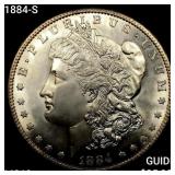 1884-S Morgan Silver Dollar UNCIRCULATED