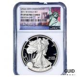 2011-W Silver Eagle NGC PF69 Ultra Cameo 25th Anni