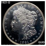 1921-D Morgan Silver Dollar CHOICE BU PL