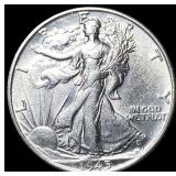 1945-S Silver Half Dollar UNCIRCULATED
