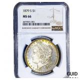 1879-S Morgan Silver Dollar NGC MS66