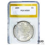 1899 Morgan Silver Dollar PGA MS64