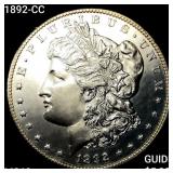 1892-CC Morgan Silver Dollar UNCIRCULATED