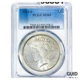 1926-S Silver Peace Dollar PCGS MS62
