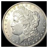 1891-CC Silver Morgan Dollar CHOICE BU