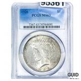 1926 Silver Peace Dollar PCGS MS63