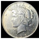 1925 Silver Peace Dollar CHOICE AU