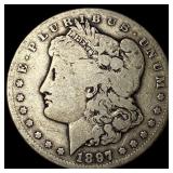 1897-S Silver Morgan Dollar NICELY CIRCULATED