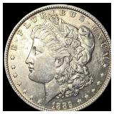 1889-S Silver Morgan Dollar CHOICE AU