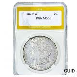1879-O Morgan Silver Dollar PGA MS63