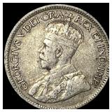 1919 Canada Silver 10 Cents