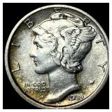 1924 Silver Mercury Dime CLOSELY UNCIRCULATED
