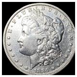 1884-S Silver Morgan Dollar CLOSELY UNCIRCULATED