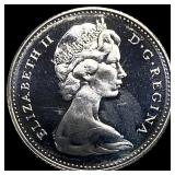 1967 Canada Silver 10 Cents Commemorative Proof