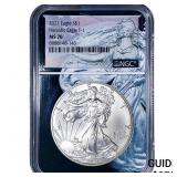 2021 Silver Eagle NGC MS70 Heraldic Eagle T-1
