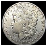 1896-S Silver Morgan Dollar NEARLY  UNCIRCULATED