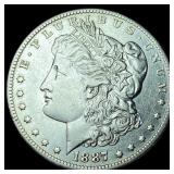 1887-O Silver Morgan Dollar CLOSELY  UNCIRCULATED