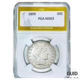 1899 Barber Half Dollar PGA MS63