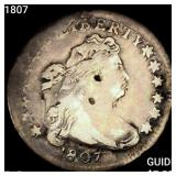1807 Draped Bust Dime NICELY CIRCULATED