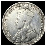 1912 Canada Newfoundland SIlver 20 Cents