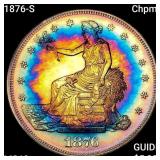 1876-S Chpmk Silver Trade Dollar CHOICE BU