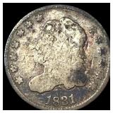 1831 Capped Bust Half Dime NICELY CIRCULATED