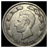1937 Ecuador Nickel 1 Sucre
