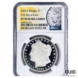 2023-S Morgan Silver Dollar NGC PF70 Ultra Cameo