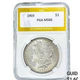 1903 Morgan Silver Dollar PGA MS66
