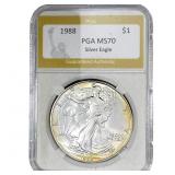 1988 Silver Eagle PGA MS70