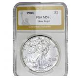 1988 Silver Eagle PGA MS70