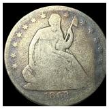 1863-S Seated Liberty Half Dollar NICELY  CIRCULA