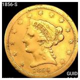 1856-S $2.50 Gold Quarter Eagle HIGH GRADE