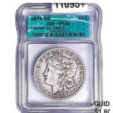 1879-CC Morgan Silver Dollar VF30 Capped CC VAM-3