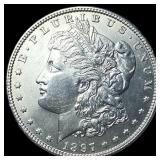 1897 Morgan Silver Dollar GEM BU