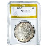 1903-O Morgan Silver Dollar PGA MS66+