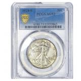 1928-S Walking Liberty Half Dollar PCGS AU53