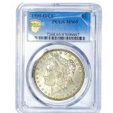 1900-O/CC Morgan Silver Dollar PCGS MS65