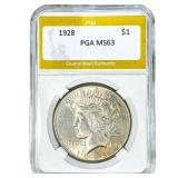 1928 Morgan Silver Dollar PGA MS63