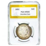 1892 Columbia Half Dollar PGA MS66