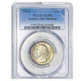 1934 Washington Silver Quarter PCGS AU55 DDO
