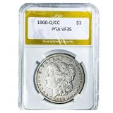 1900-O/CC Morgan Silver Dollar PGA VF35