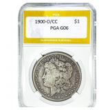 1900-O/CC Morgan Silver Dollar PGA G06
