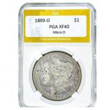 1899-O Morgan Silver Dollar PGA XF40 Micro O